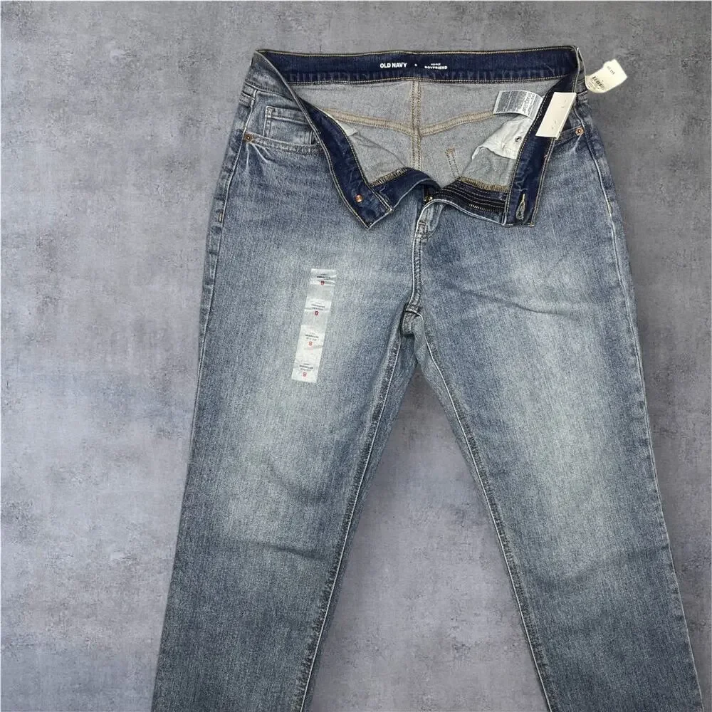 Old Navy Jeans - Womens Size 8 - Bluie - Mid Rise Boyfriend